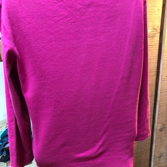 NWOT Gorgeous British boat neck T shirt, from 3 Dots! - Picture 2 of 11